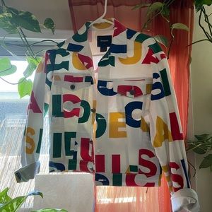 Desigual Multi Colored Denim Jacket